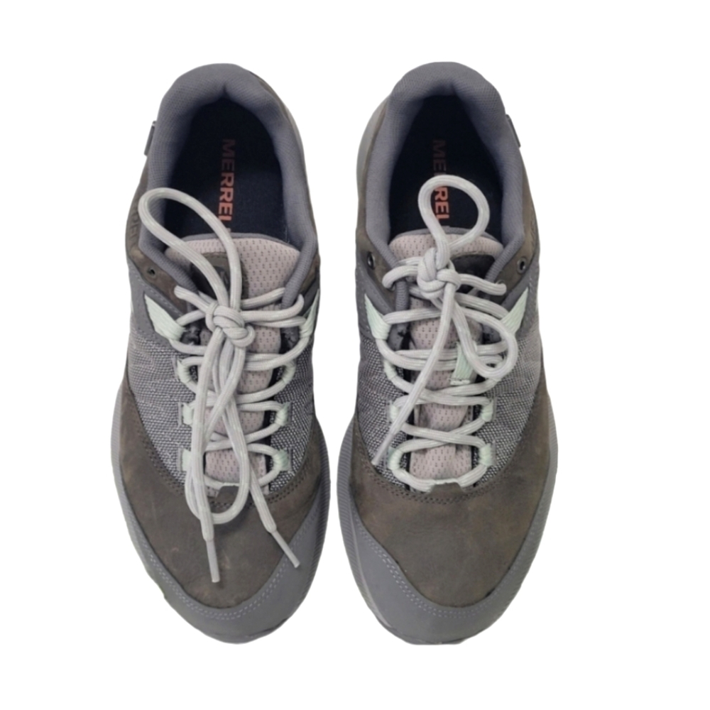 Merrill Zion waterproof grey hiking sneakers women's size 9.5